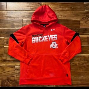 Nike Ohio State Buckeyes Dri-Fit Hoodie Sweatshirt Men's Size XL EXCELLENT